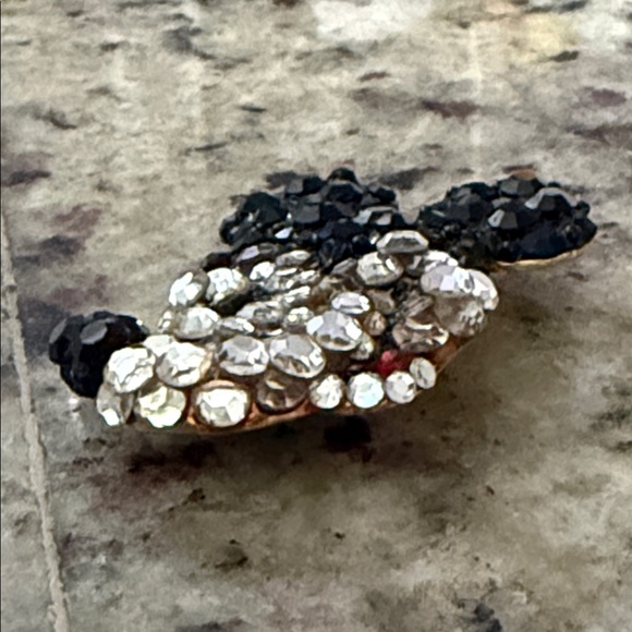 Vintage Disney by Wendy Gell Mickey Mouse rhinestone Disney Pin Brooch jewelry - Picture 8 of 16